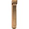 Ekena Millwork Thorton Arts and Crafts Smooth Bracket w/ Offset Brace, Western Red Cedar, 5 1/2"W x 24"D x 32"H BKT0604X24X32THR03SWR - alternate 4
